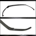 Volkswagen VW Golf 7.5 MK7.5 R R-Line 2017-2019 Front Bumper Lip Carbon Fiber