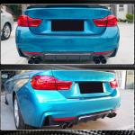 BMW 4 Series F32 F33 F36 M Sport 2014-2019 Rear Bumper Diffuser Carbon Fiber