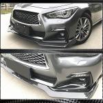 Infiniti Q50 Sport 2018-2022 Fog Light Covers Carbon Fiber/FRP