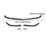 Mercedes Benz W177 V177 A45 AMG S Sedan Front Bumper Lip Carbon Fiber