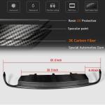 Audi A6 C7 Base Sedan Pre-facelift 2012-2015 Rear Bumper Diffuser Carbon Fiber