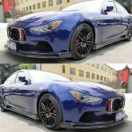 Maserati Ghibli S Q4 M157 Pre-facelift 2014-2017 Front Bumper Lip Carbon Fiber