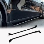 Tesla Model 3 2023-2025 Side Skirts Door Glossy Black ABS