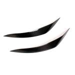 BMW 5 Series F10 Base Sedan Pre-LCI 2010-2013 Headlight Eyebrows Lamp Eyelids Carbon Fiber