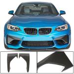 BMW 2 Series F87 M2 2016-2019 Front Bumper Vents Dry Carbon Fiber