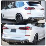 Real Carbon Fiber Rear Bumper Diffuser Fits for BMW X5 G05 M Sport LCI 2023-2025 Lower Bumper Lip Spoiler Body Kit Factory Outlet