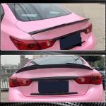 Infiniti Q50 Q50S 2014-2022 Rear Trunk Spoiler Real Carbon Fiber