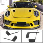 Porsche 911 991 991.2 GT3 RS Coupe 2017-2019 Fog Light Covers Dry Carbon Fiber