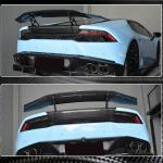 Lamborghini Huracan LP580 LP610 2014-2018 Rear Trunk Spoiler Dry Carbon Fiber