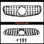 Mercedes Benz GLC Class W253 GT 2015-2018 Front Grille Glossy Black ABS