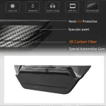 Mercedes-Benz G Class W464 G500 G550 Sport Utility 4-Door 2019-2023 Rear Tail Door Guard Dry Carbon Fiber