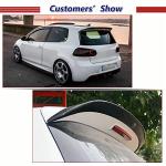 VW Golf 6 GTI/R Carbon Fiber Roof Spoiler 2010-2013