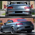 Mercedes Benz (W205) A205 Convertible 2015-2021 Rear Trunk Spoiler Carbon Fiber/FRP