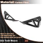 Carbon Fiber Front Bumper Air Vent Cover Compatible with BMW 2-Series G42 220i 230i 2022-2024 Fog Lamp Mesh Grill Car Accessories Factory Outlet