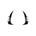 BMW 2 Series F44 216i 218i 220i 228i M Sport M235i 2020-2023 Rear Bumper Splitters Gloss Black ABS