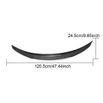 BMW 3 Series E90 M3 2005-2012 Rear Trunk Spoiler Carbon Fiber