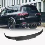 Mercedes Benz GLS63 X167 AMG Base Sport Utility 4-Door 2020-2025 Rear Trunk Spoiler Carbon Fiber