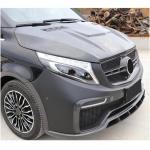 Mercedes Benz V Class W447 Vito 2016-2019 Engine Bonnet Hood Cover Carbon Fiber