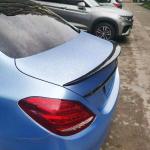 Mercedes Benz C Class W205 2015-2020 Glossy Black ABS Rear Spoiler