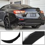Maserati Ghibli S Q4 2014-2023 Rear Trunk Spoiler Carbon Fiber