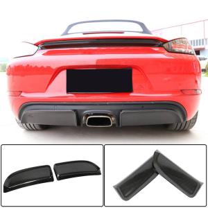 Porsche 718 (982) Boxster Cayman 2016-2019 Rear Bumper Diffuser Carbon Fiber