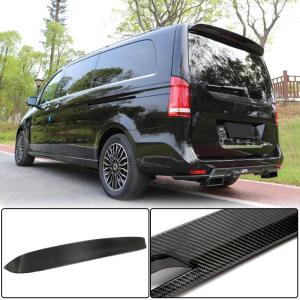 Mercedes Benz V Class W447 2018-2020 Rear Roof Spoiler Dry Carbon Fiber