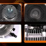 210825X20A Engine Cooling Fan Clutch Compatible with Infiniti QX56 QX80/for Nissan Armada NV2500 NV3500 Titan V8 5.6L