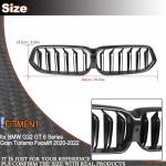 Dry Carbon Fiber Front Grille for BMW G32 GT 6 Series Gran Turismo Facelift 2020-2022 Replacement style Auto Bumper Kidney Grill Cover Body Kit Factory Outlet