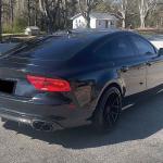 Audi A7 Sline S7 C7 Pre-facelift 2011-2014 Rear Bumper Diffuser Carbon Fiber/FRP
