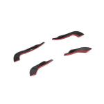 Audi S4 A4 S Line B9 Sedan 2017-2020 Front Bumper Vents Dry Carbon Fiber