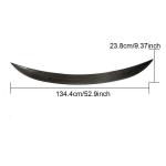 Mercedes Benz SLC Class R172 Convertible 2016-2019 Rear Trunk Spoiler Carbon Fiber