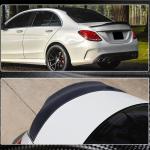 Mercedes Benz C Class W205 2015-2021 Rear Trunk Spoiler Carbon Fiber/FRP