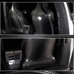Tesla Model X Sport Utility 2016-2020 Front Seatback Cover 2pcs Carbon Fiber