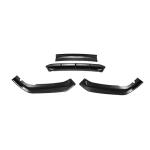 Honda Accord 2021+ Front Bumper Lip Glossy Black ABS