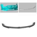 Mercedes Benz E Class W212 Sport Facelift 2014-2016 Front Bumper Lip Carbon Fiber