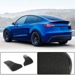 Tesla Model Y 2020-2022 Rear Bumper Splitters Dry Carbon Fiber