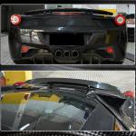 Ferrari 458 Italia GT3 2011-2013 Rear Trunk Spoiler Carbon Fiber