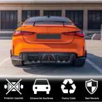 BMW G82 G83 M4 Rear Bumper Diffuser With Splitters Dry Carbon Fiber
