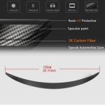 Maserati Quattroporte QP Sedan 2013-2019 Rear Trunk Spoiler Carbon Fiber