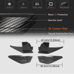 Ford Mustang V8 GT 2018-2021 Fog Lamp Covers Carbon Fiber