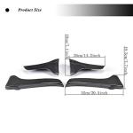 Carbon Fiber Mud Flaps Splash Guard for Infiniti Q50 Q50S 2014-2017