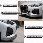 BMW 4 Series G26 420i 430i M Sport M440i 2021-2023 Front Bumper Lip Carbon Fiber