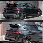 For BMW 1 Series F40 118i M Sport M135i xDrive Carbon Fiber Rear Roof Spoiler Window Wing Lip