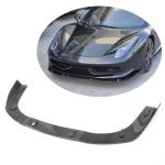 Ferrari 458 Italia Spider 2-Door 2011-2013 Front Bumper Lip Carbon Fiber