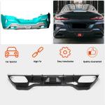 BMW 8 Series G16 M850i xDrive 2018-2021 Rear Bumper Diffuser Dry Carbon Fiber
