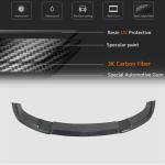 BMW 2 Series F87 M2 2016-2020 Front Bumper Lip Carbon Fiber