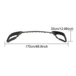 Mercedes Benz W222 S63 S65 AMG Front Bumper Decoration Vent Trims Carbon Fiber