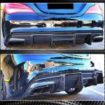Mercedes Benz (W117) C117 CLA250 CLA45 AMG 2013-2019 Carbon Fiber/FRP Rear Bumper Diffuser