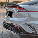 Kia Stinger 2018-2023 Rear Bumper Splitters Carbon Fiber/FRP