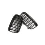For BMW 1 Series F20 F21 Hatchback Pre-LCI Carbon Fiber Front Grille Frame Bumper Grille Outline Trim Decoration Emblem